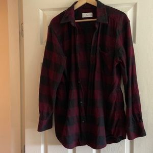 TNA flannel button-up